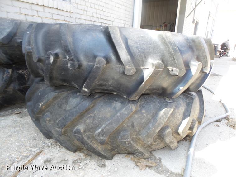 image for item AU9618 (2) Agri Irrigation 11.2-24 irrigation tires