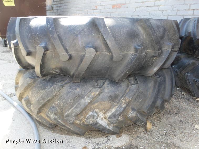 image for item AU9618 (2) Agri Irrigation 11.2-24 irrigation tires
