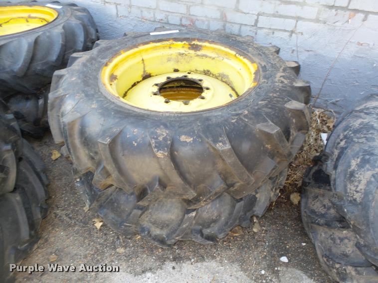 image for item AU9619 (2) Titan 11.2-24 irrigation tires