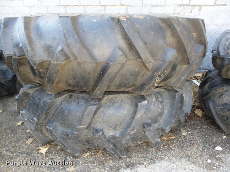 image for item AU9619 (2) Titan 11.2-24 irrigation tires