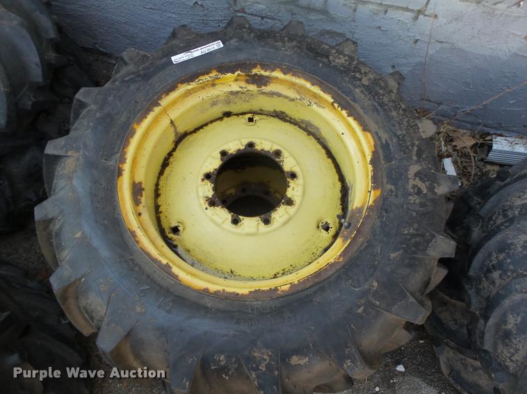 image for item AU9619 (2) Titan 11.2-24 irrigation tires