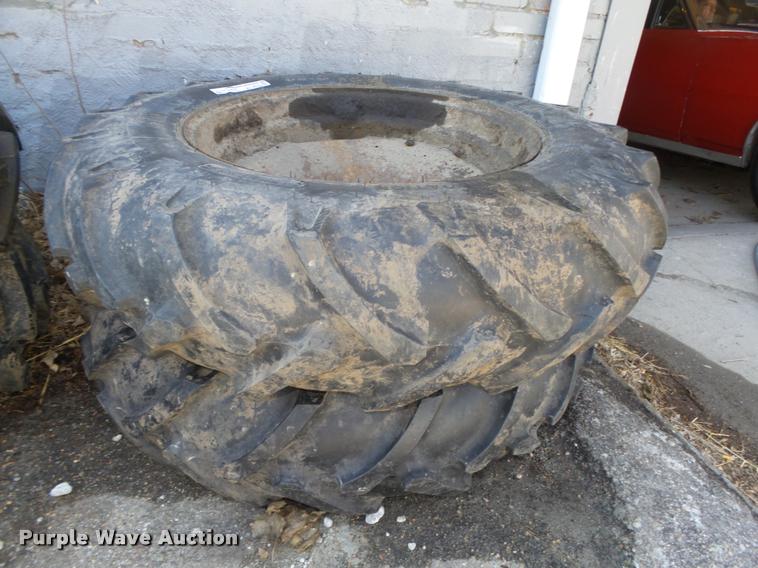 image for item AU9620 (2) BKT 11.2-24 TR117 irrigation tires