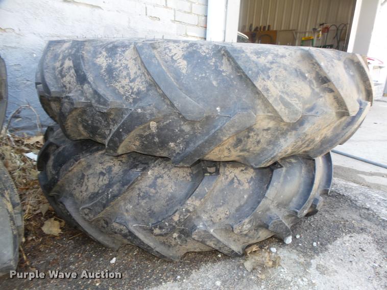 image for item AU9620 (2) BKT 11.2-24 TR117 irrigation tires