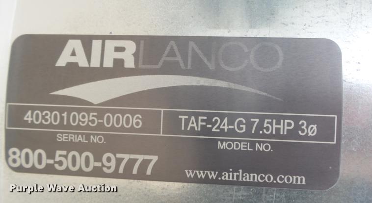 image for item AU9630 (2) Airlanco axial fan