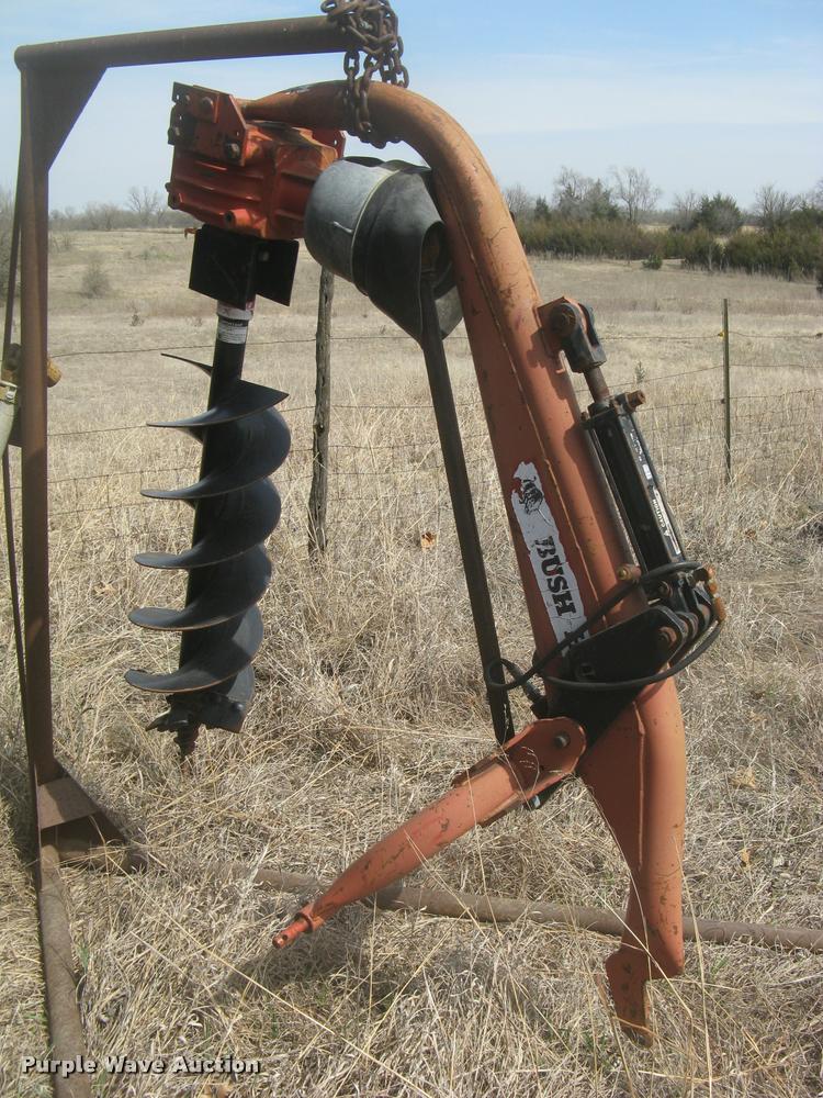 Bush Hog PHD2103 post hole auger in Newton, KS Item AX9301 sold