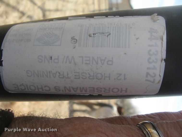 image for item AX9304 Behlen Horseman's Choice round pen