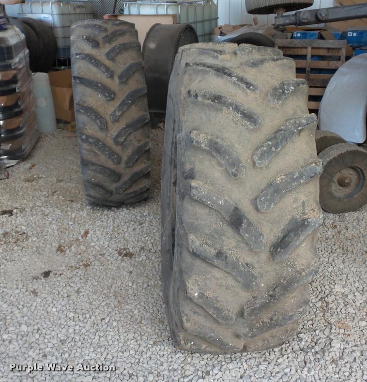 image for item BH9303 (2) Goodyear 18.4R26 tires