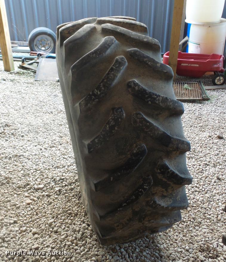 image for item BH9303 (2) Goodyear 18.4R26 tires