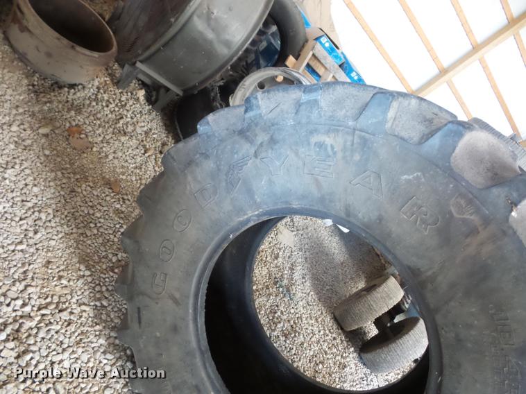 image for item BH9303 (2) Goodyear 18.4R26 tires