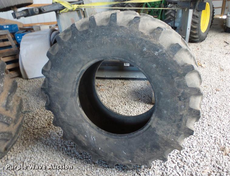 image for item BH9303 (2) Goodyear 18.4R26 tires