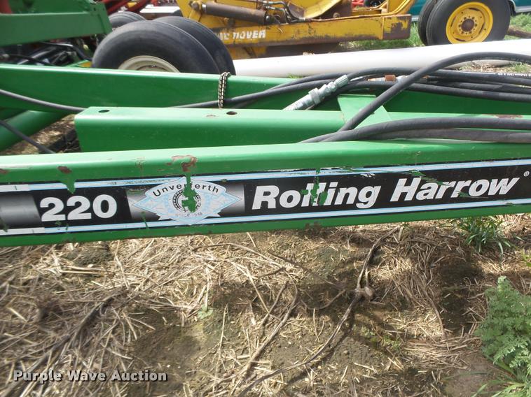 image for item DA0641 Unverferth 220 rolling harrow