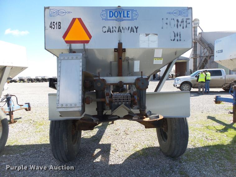 image for item DA2607 Doyle stainless steel fertilizer spreader