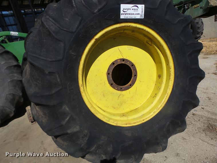 image for item DA3377 (2) Goodyear 24.5-3 tires