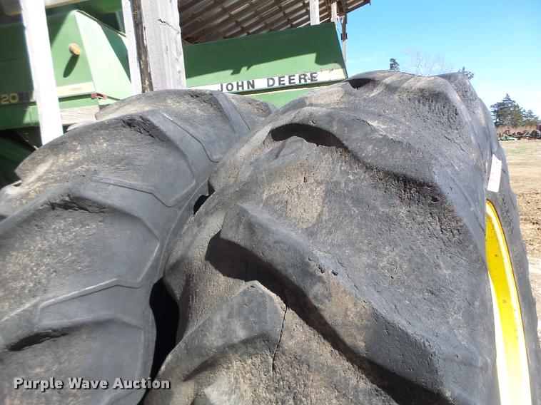 image for item DA3377 (2) Goodyear 24.5-3 tires