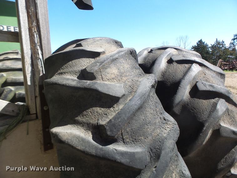 image for item DA3377 (2) Goodyear 24.5-3 tires