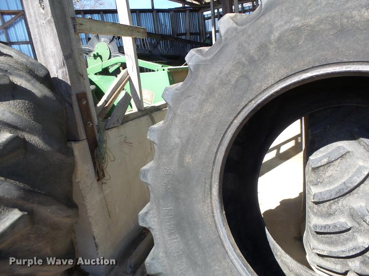 image for item DA3377 (2) Goodyear 24.5-3 tires