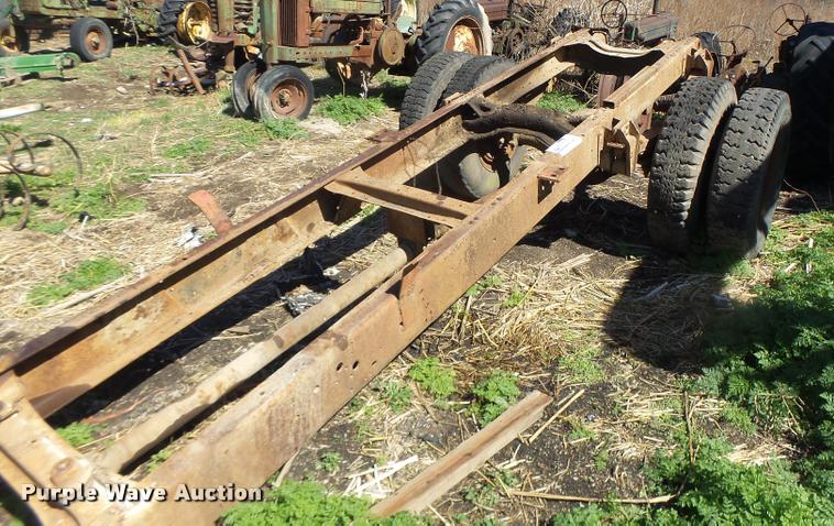 image for item DA3379 Chevrolet two ton truck frame
