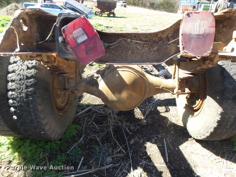 image for item DA3379 Chevrolet two ton truck frame