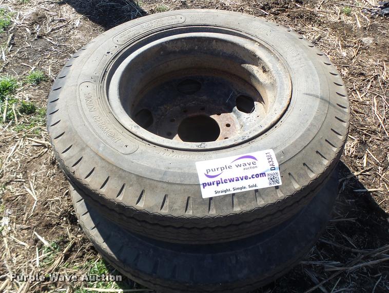 image for item DA3381 (2) Power King 8.25-20 tires