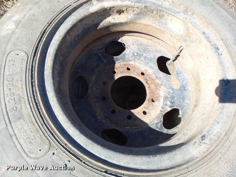 image for item DA3381 (2) Power King 8.25-20 tires