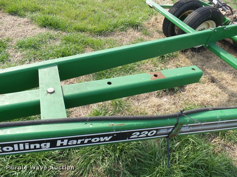 image for item DA6000 Unverferth 220 rolling harrow soil conditioner