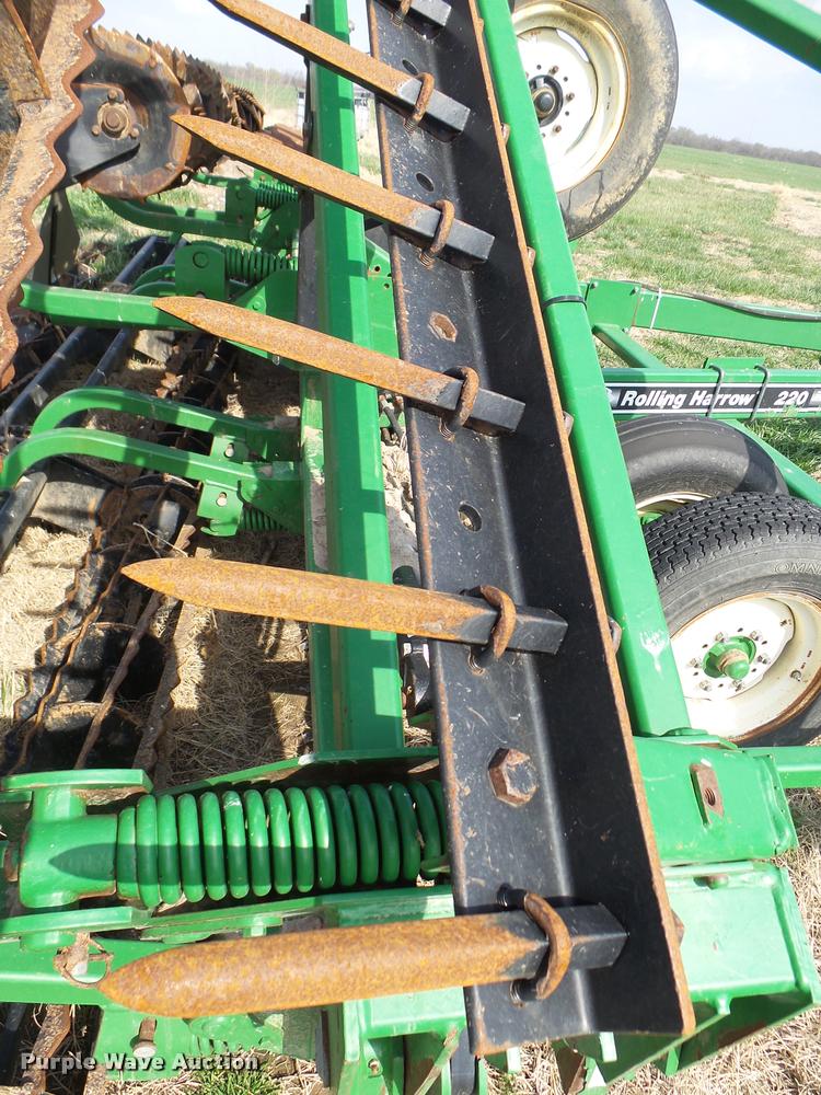 image for item DA6000 Unverferth 220 rolling harrow soil conditioner