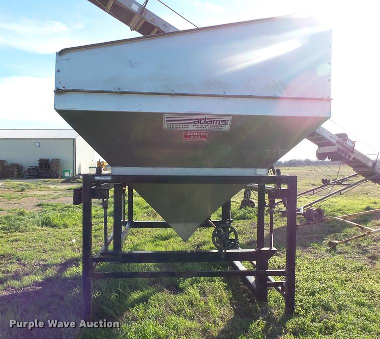 image for item DA9027 Adams stainless steel hopper