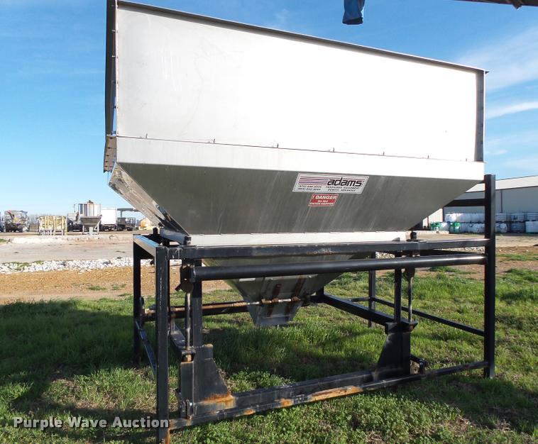 image for item DA9027 Adams stainless steel hopper