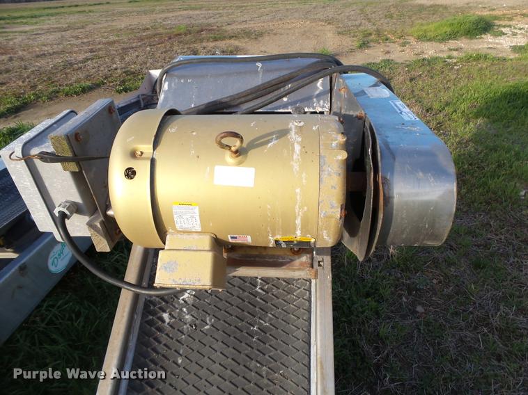 image for item DA9029 Adams stainless steel belly dump conveyor