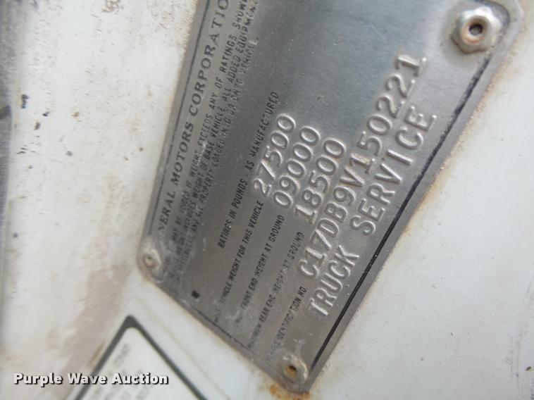 image for item DA9437 1979 Chevrolet C70 grain truck