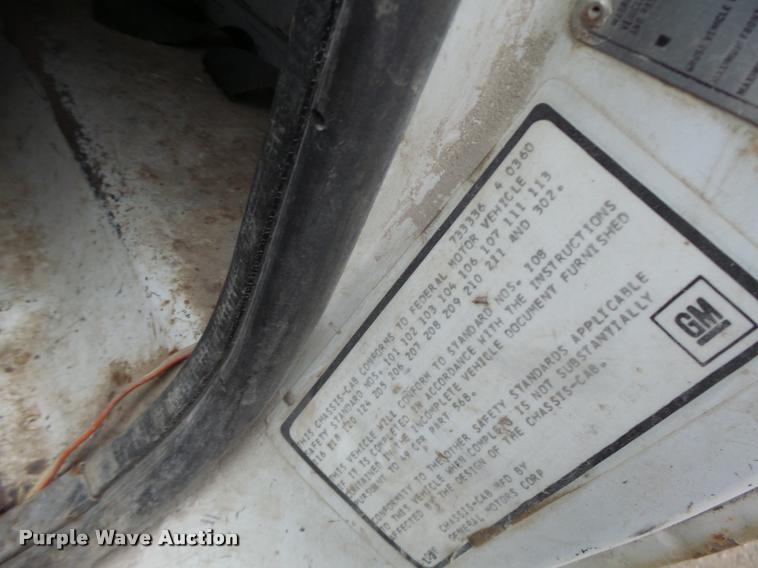 image for item DA9437 1979 Chevrolet C70 grain truck