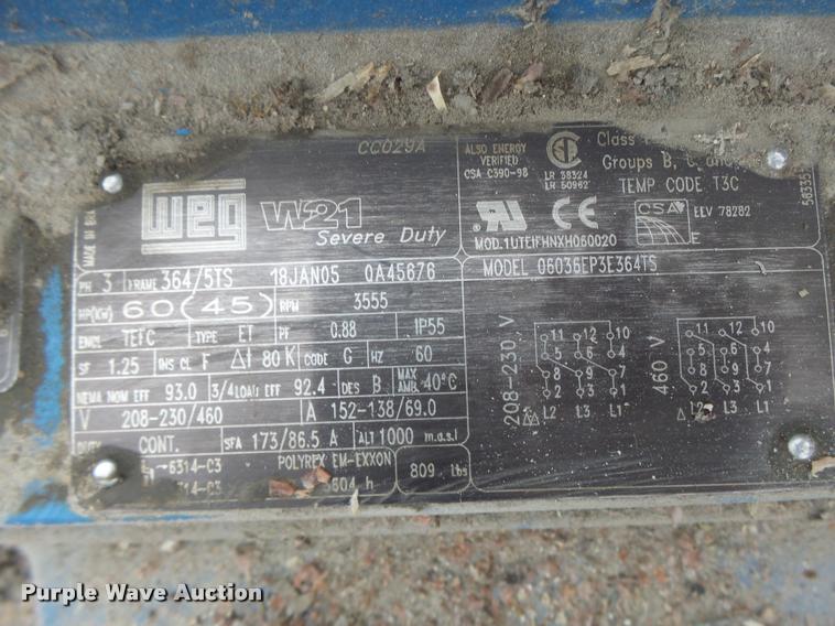 image for item DA9442 WEG W21 electric motor