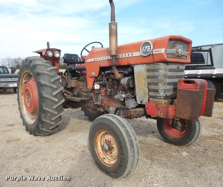 image for item DB0585 1975 Massey-Ferguson 175 tractor