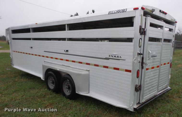 image for item DB0602 1999 Hillsboro Endura livestock trailer