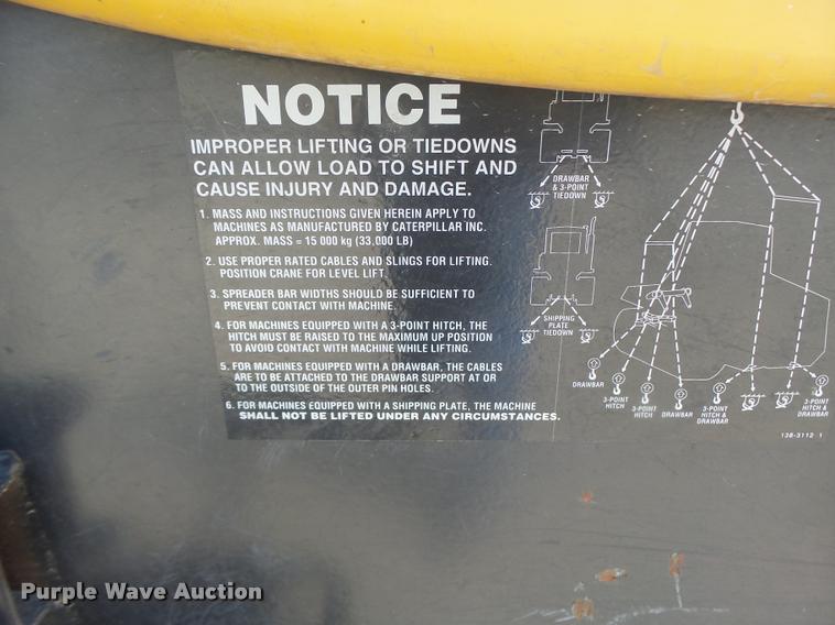 image for item DB1292 2000 Caterpillar Challenger 85E tractor