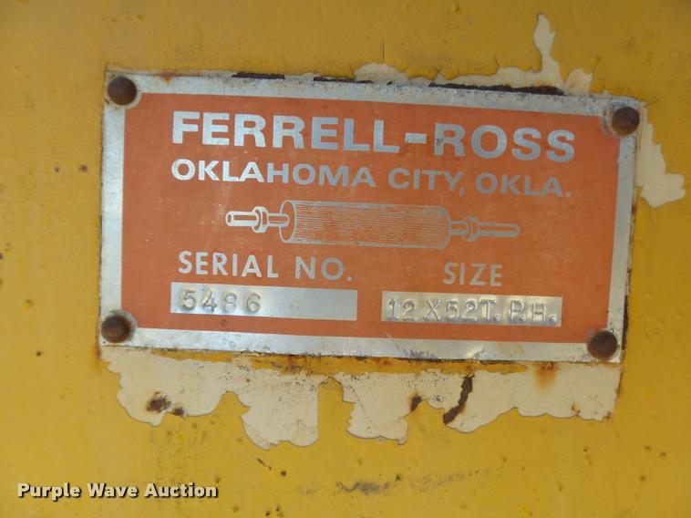 image for item DB1958 Ferrell-Ross mobile corn roller