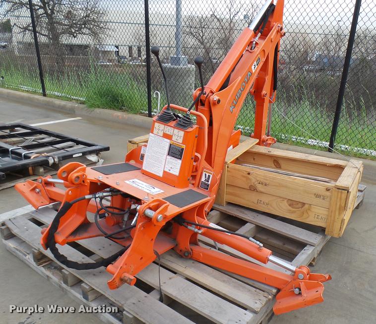 Kubota backhoe attachment in Grapevine, TX Item DB2467 sold Purple Wave
