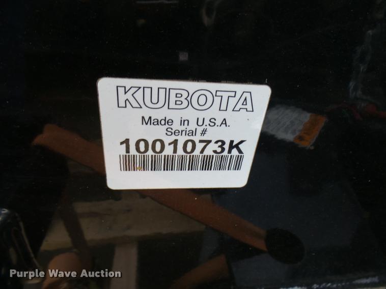 image for item DB2470 Kubota sweeper attachment