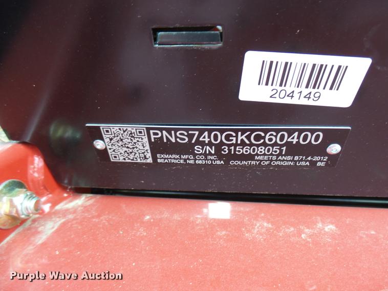 image for item DB2471 Exmark UltraCut Series 4 ZTR lawn mower