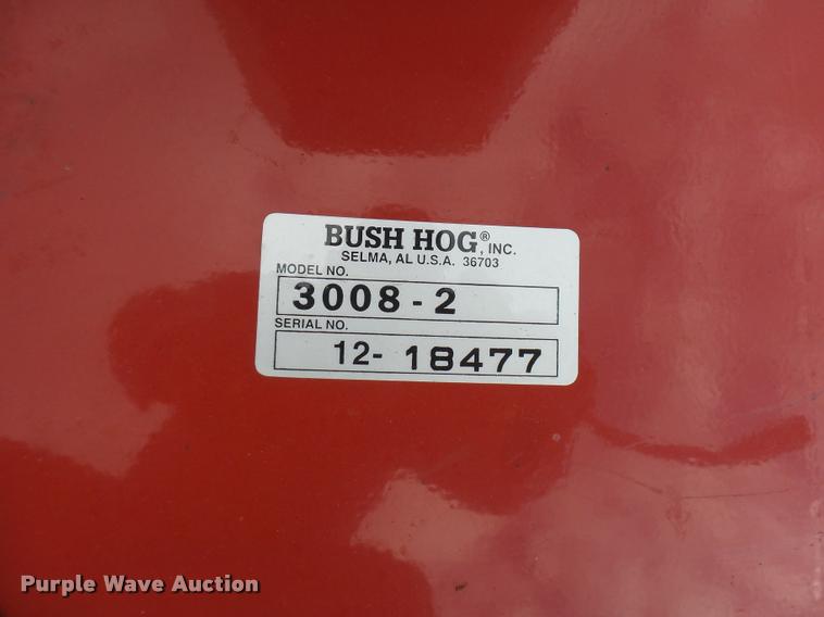 image for item DB2474 Bush Hog 3008 rotary mower