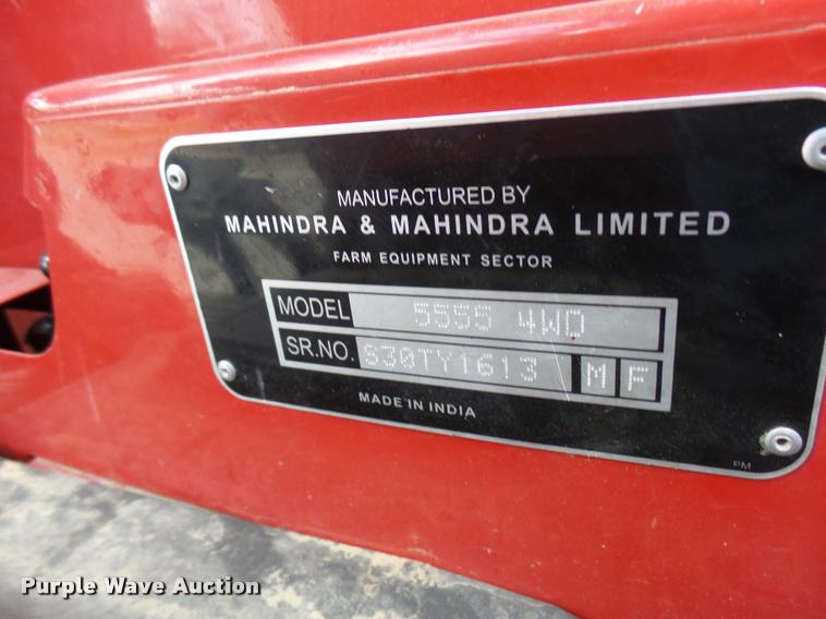 image for item DB2479 Mahindra 5555 MFWD tractor