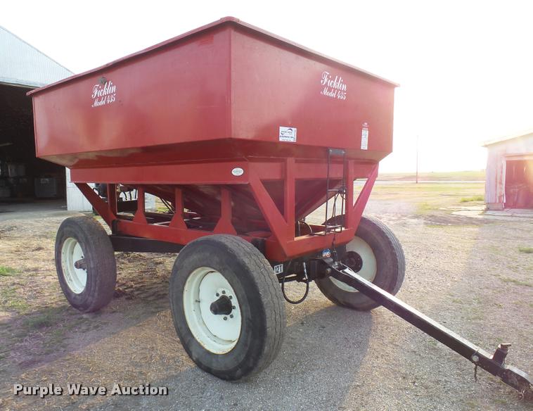 image for item DB2496 Ficklin 435 grain cart
