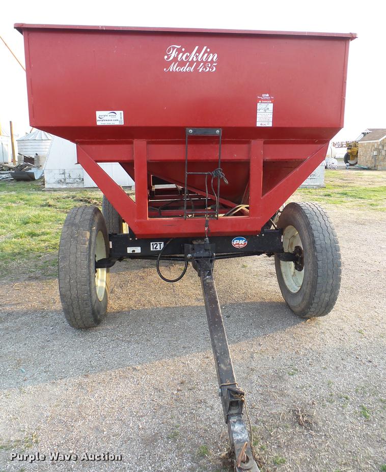 image for item DB2496 Ficklin 435 grain cart