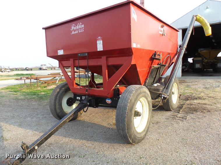 image for item DB2496 Ficklin 435 grain cart