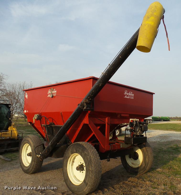 image for item DB2496 Ficklin 435 grain cart