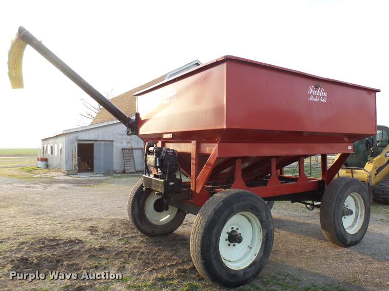 image for item DB2496 Ficklin 435 grain cart
