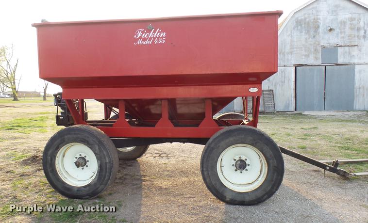 image for item DB2496 Ficklin 435 grain cart