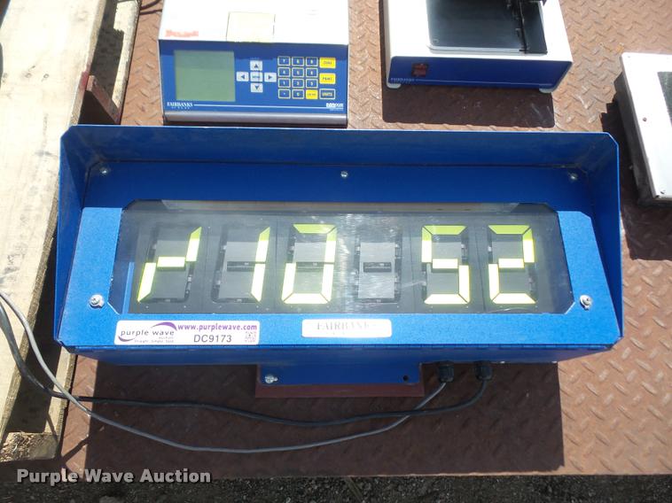 image for item DC9173 Fairbanks digital scale with platform