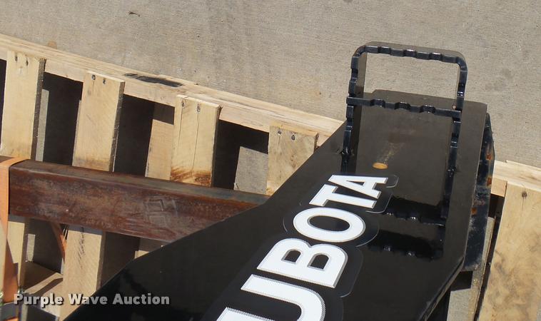 image for item DG9638 Kubota pallet forks