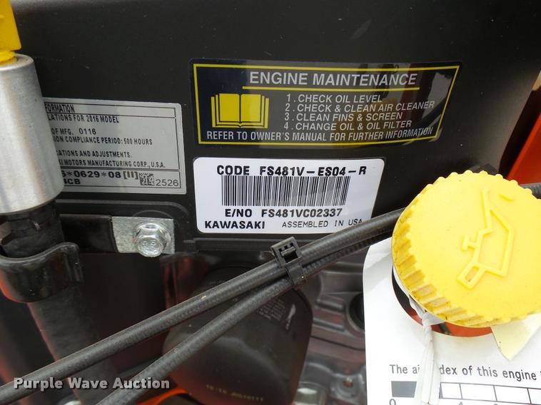 image for item DG9641 Kubota WG14-36 lawn mower